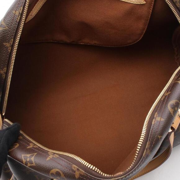 LOUIS VUITTON Brown Monogram Leather Shoulder Bag - Picture 6 of 9